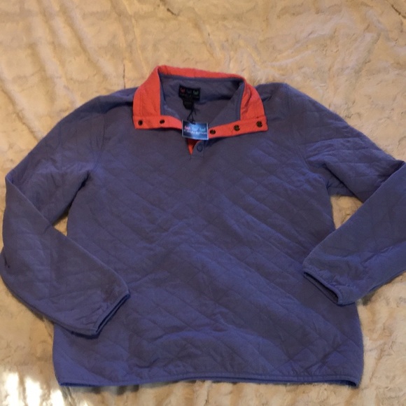 NWT Charleston Threads Large Quilted Pullover - Picture 2 of 8